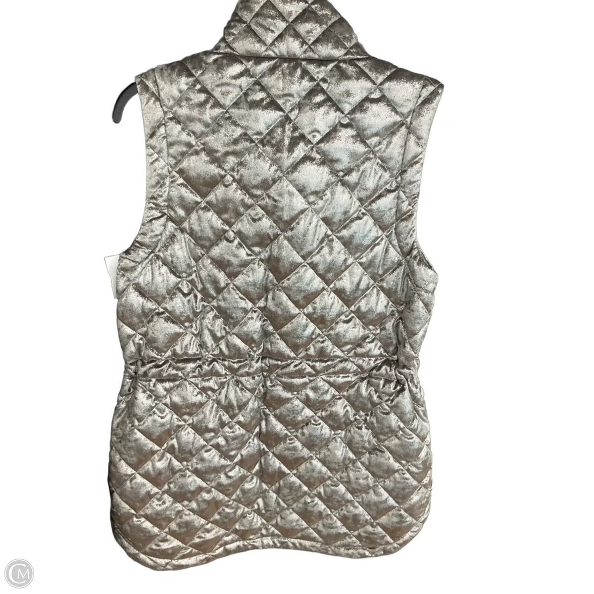 Vest Puffer & Quilted By Athleta In Silver, Size: S