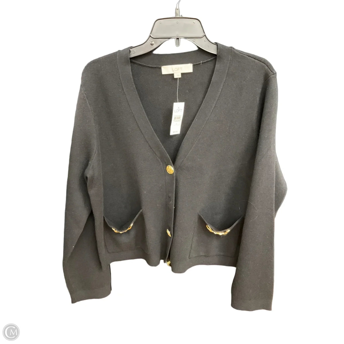 Cardigan By Loft In Black, Size: L