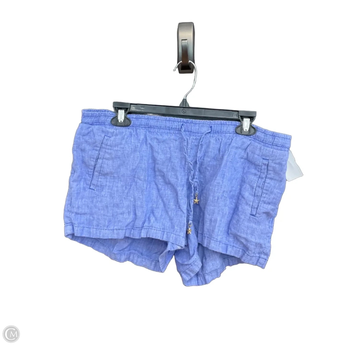 Shorts Designer By Lilly Pulitzer In Blue, Size: L
