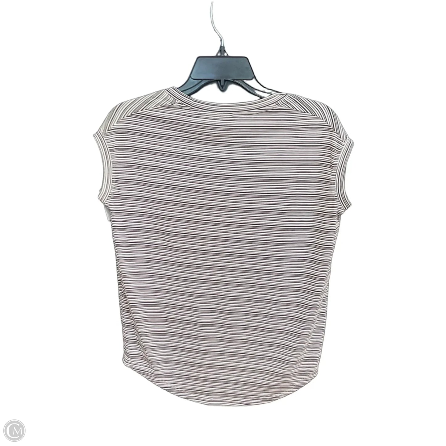 Top Sleeveless By Athleta In Striped Pattern, Size: Xxs