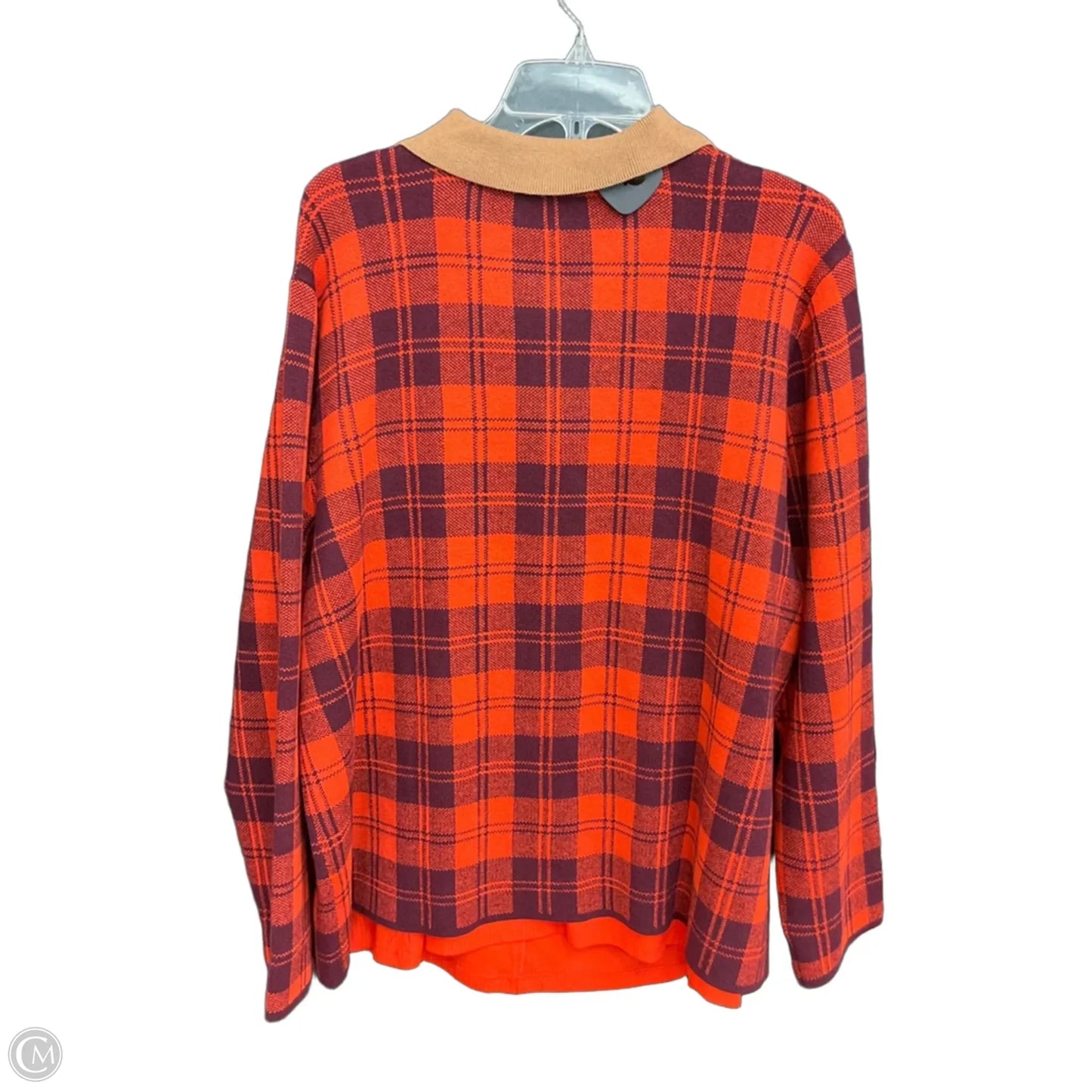 Sweater 2pc By Lane Bryant In Plaid Pattern, Size: 1x