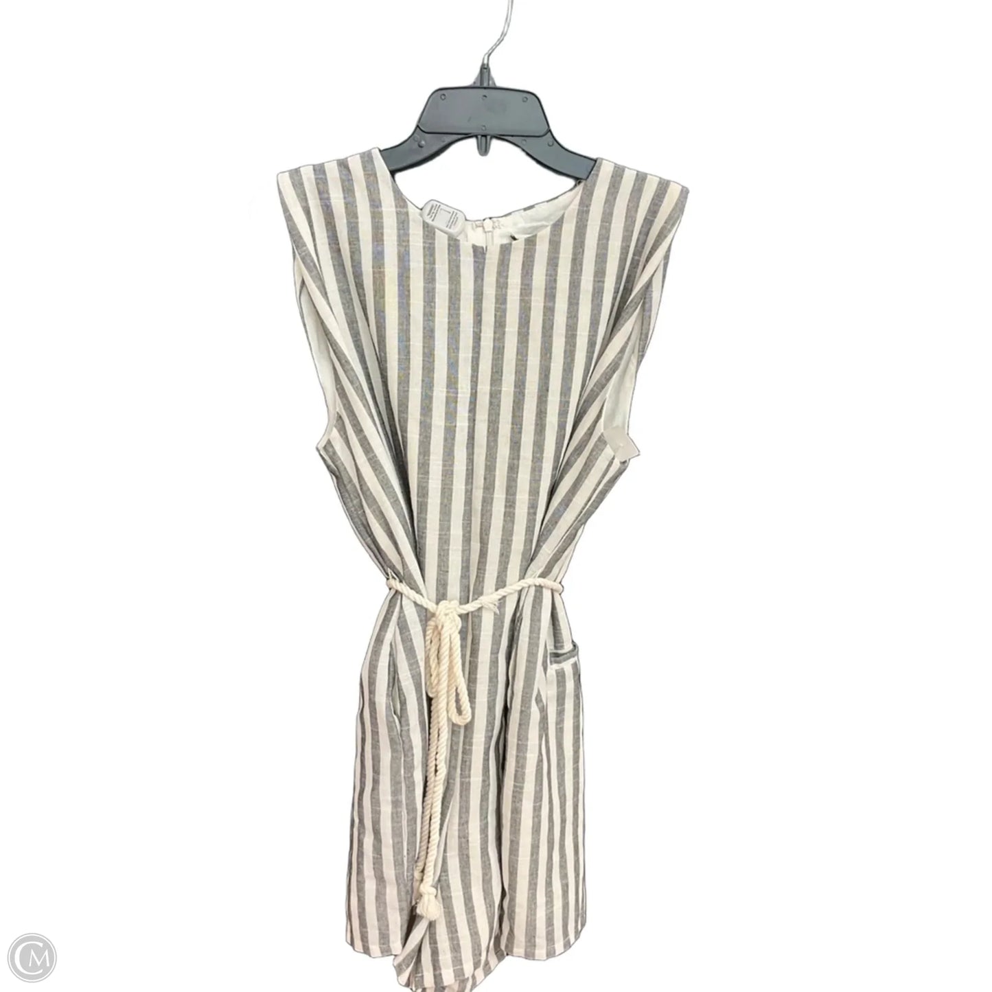 Romper By Miou Muse In Striped Pattern, Size: M