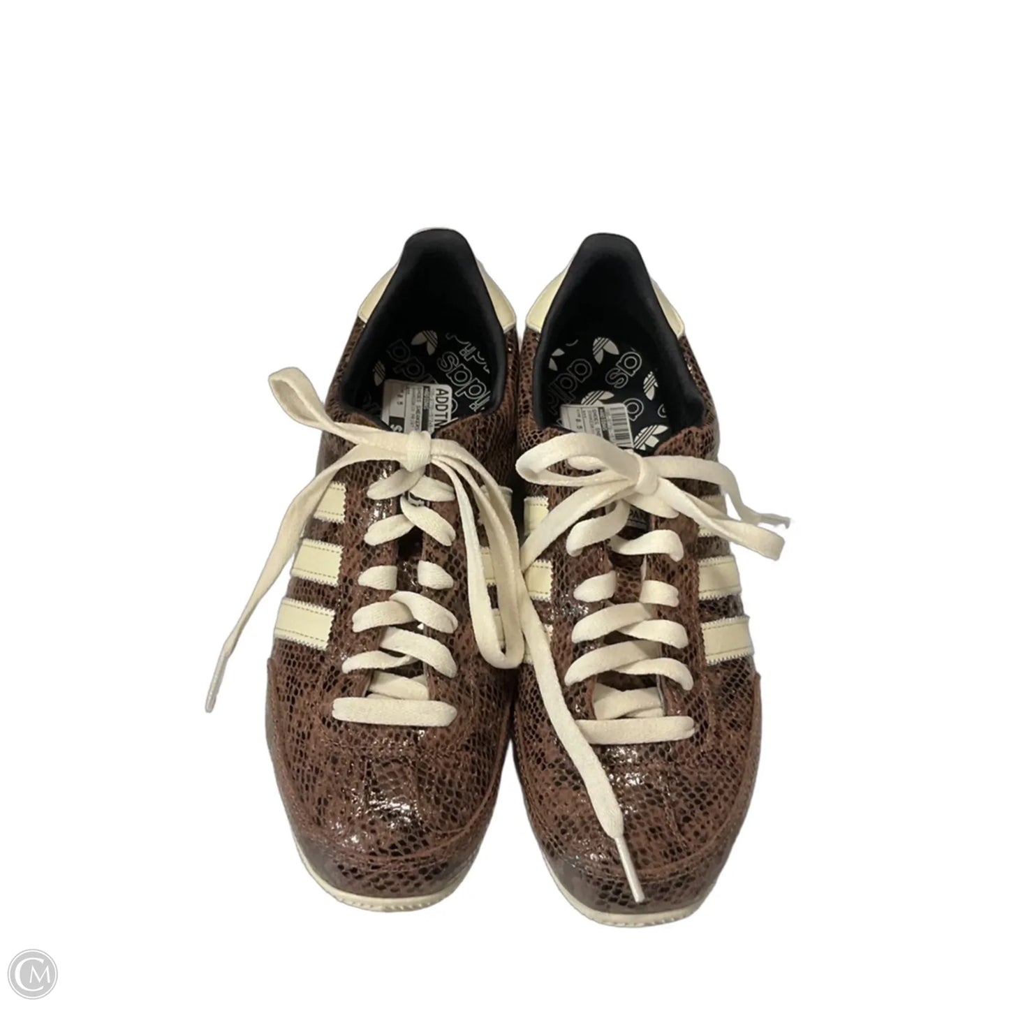Shoes Sneakers By Adidas In Snakeskin Print, Size: 8.5