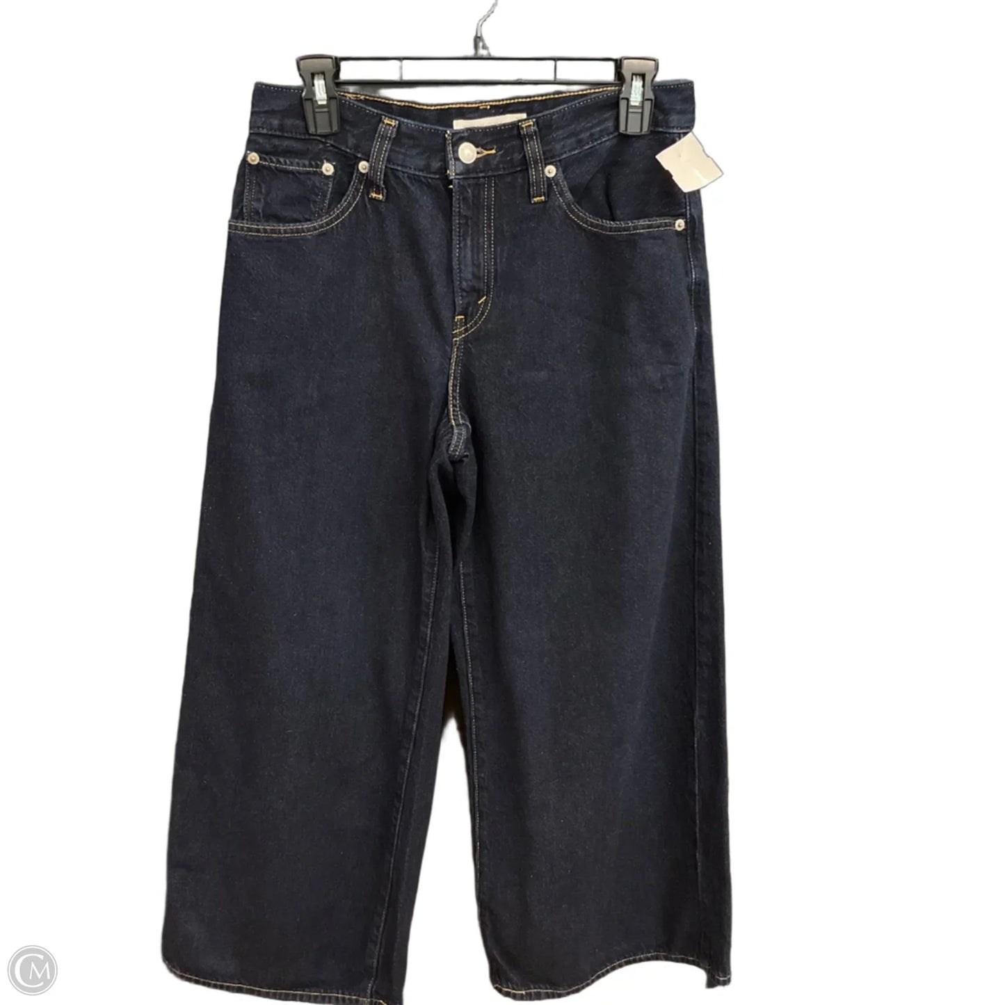 Jeans Wide Leg By Levis In Blue, Size: 6