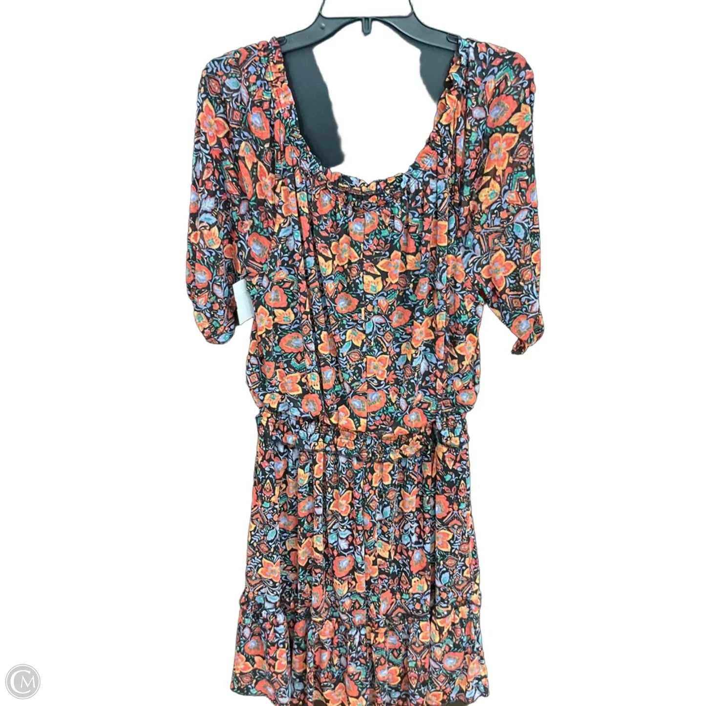 Dress Casual Midi By Cme In Floral Print, Size: L