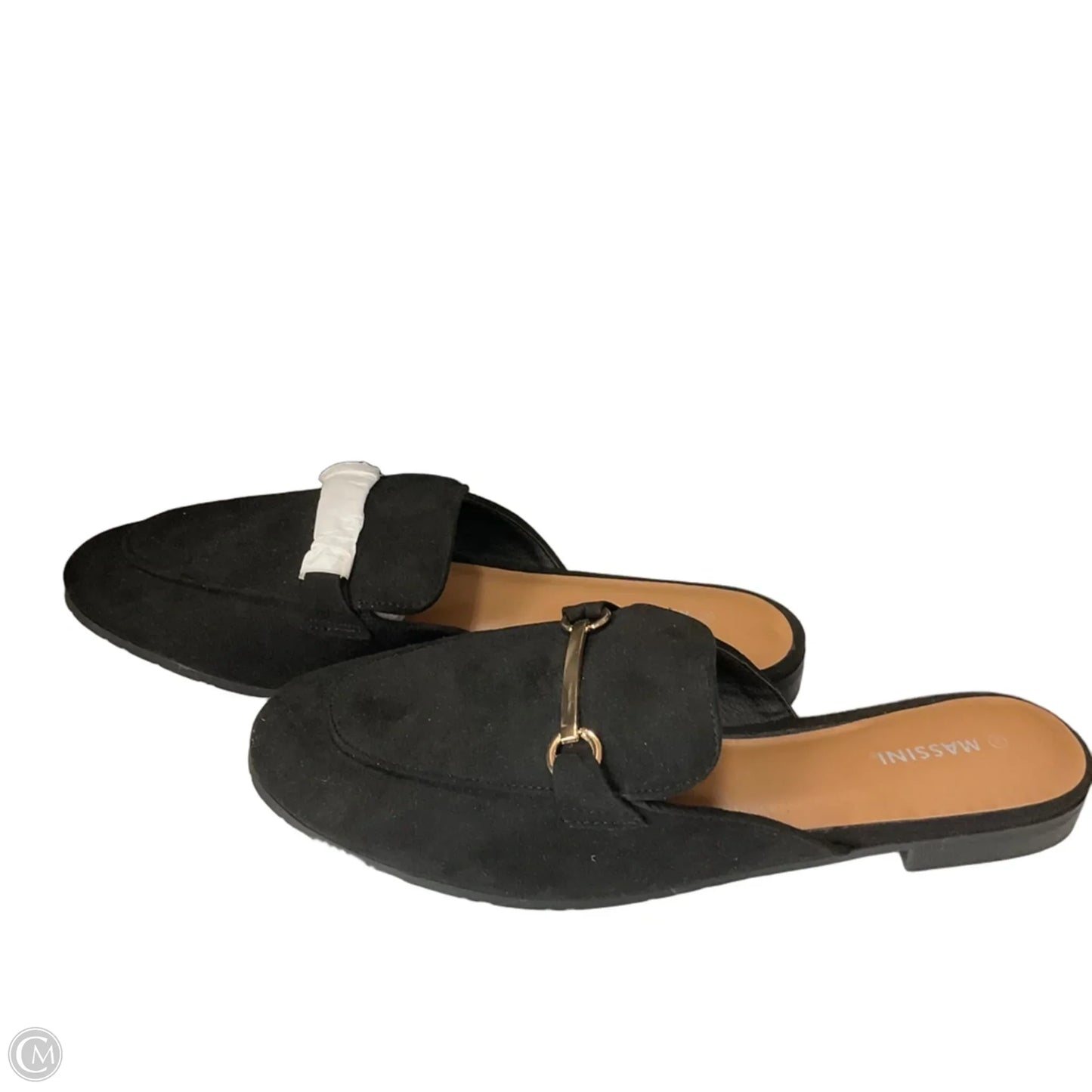 Shoes Flats By Massini In Black, Size: 10