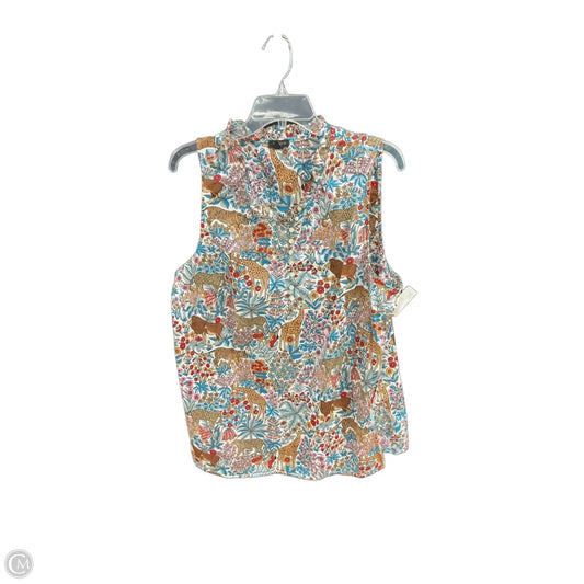 Top Sleeveless By Talbots In Multi-colored, Size: Xl