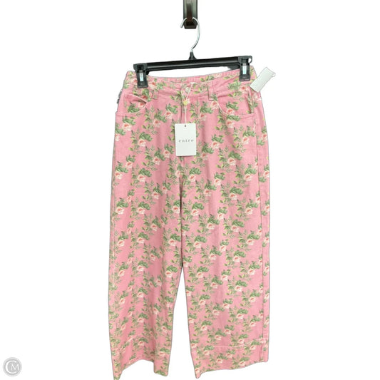 Pants Wide Leg By Entro In Pink, Size: 4