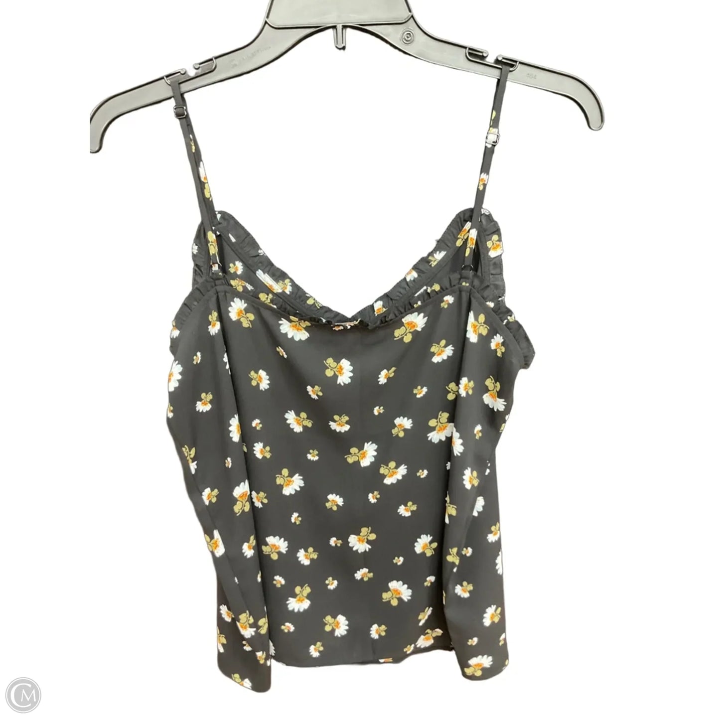 Top Sleeveless By Loft In Floral Print, Size: S