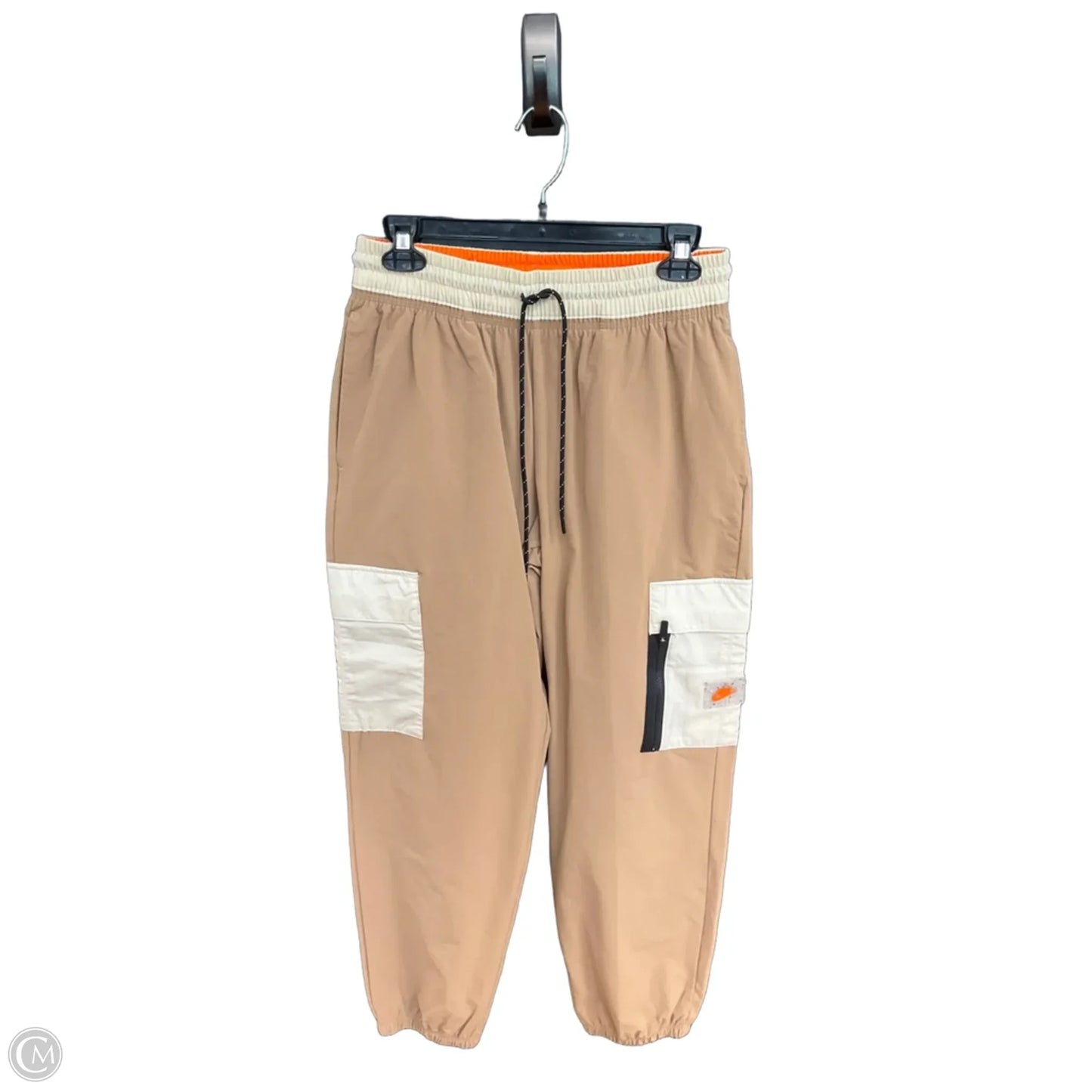 Athletic Pants By Nike In Brown, Size: S