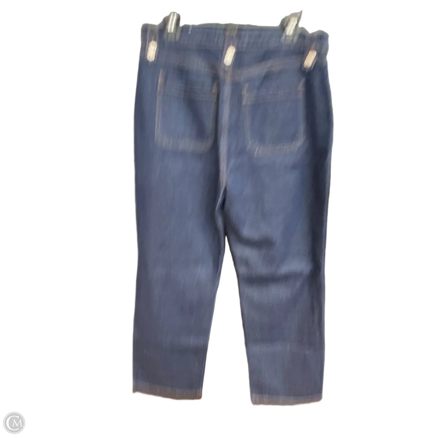 Jeans Wide Leg By Loft In Blue, Size: 10