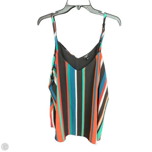 Top Sleeveless By Torrid In Striped Pattern, Size: 3x