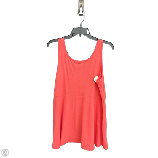 Top Sleeveless By Torrid In Pink, Size: 1x