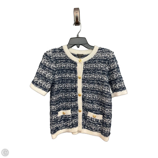 Top Short Sleeve By Ann Taylor In Blue, Size: S