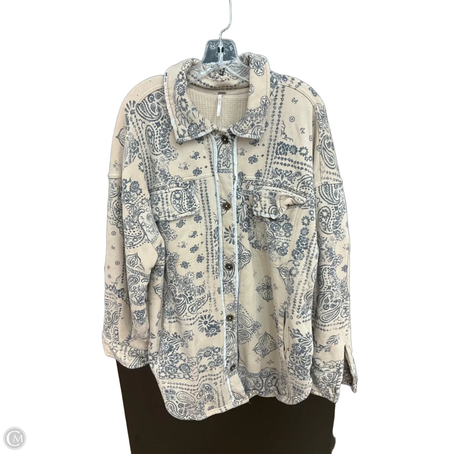 Jacket Puffer & Quilted By Free People In Tan, Size: L