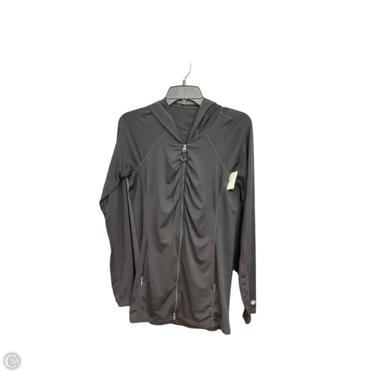 Athletic Jacket By Athleta In Black, Size: M