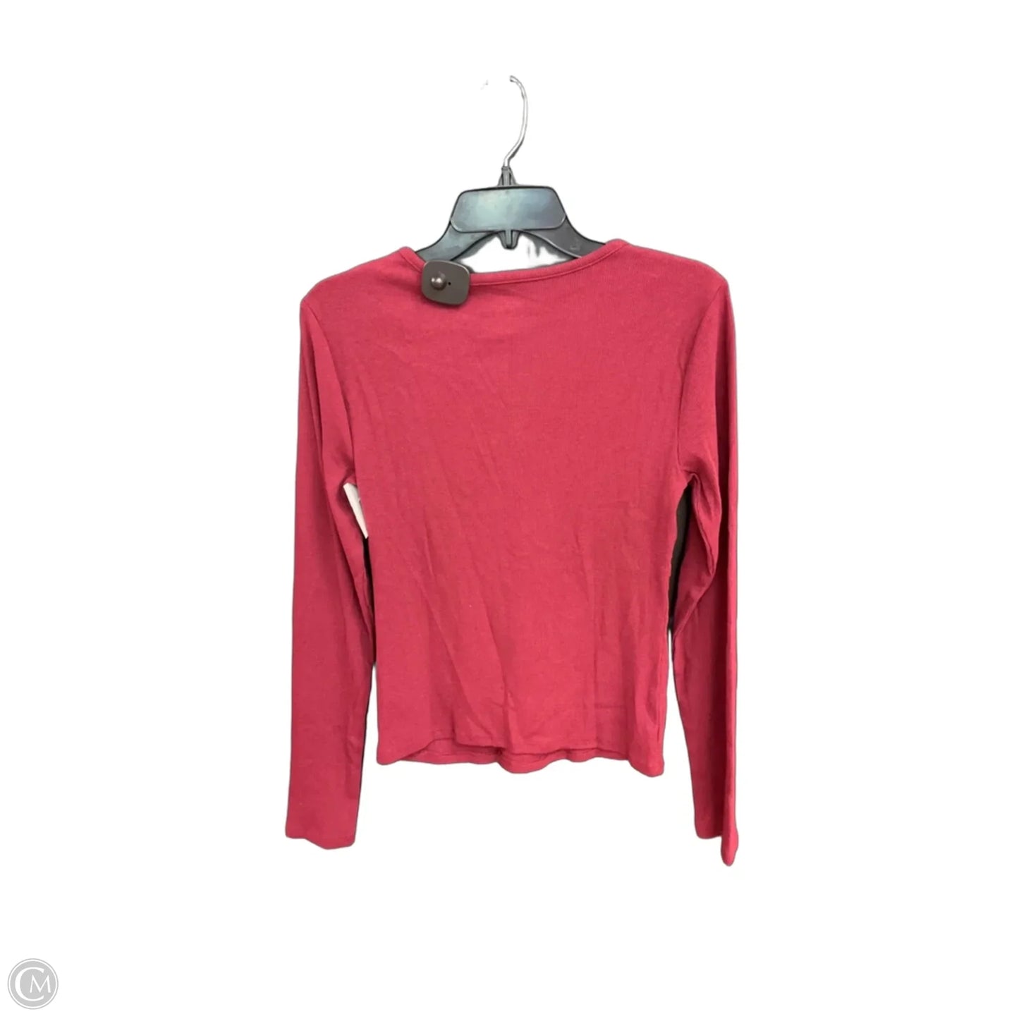 Top Long Sleeve By Gap In Red, Size: M