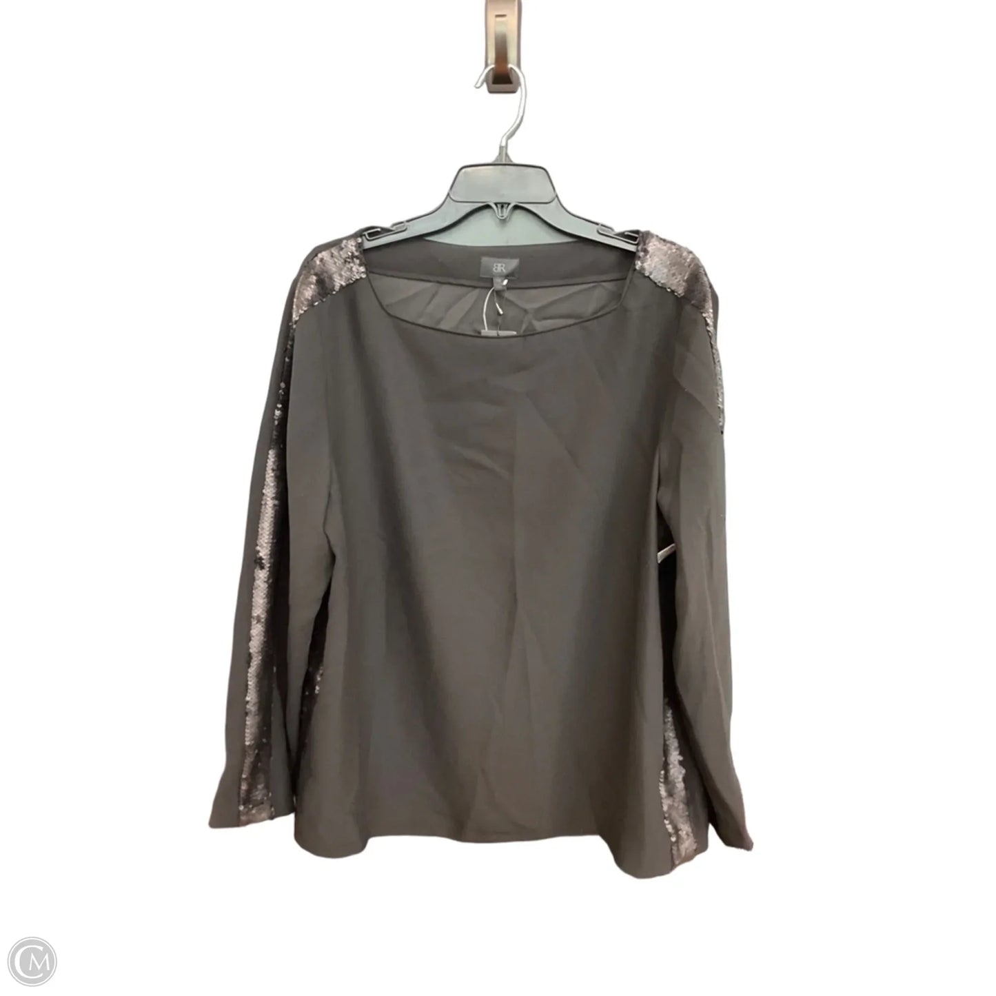 Top Long Sleeve By Banana Republic In Black