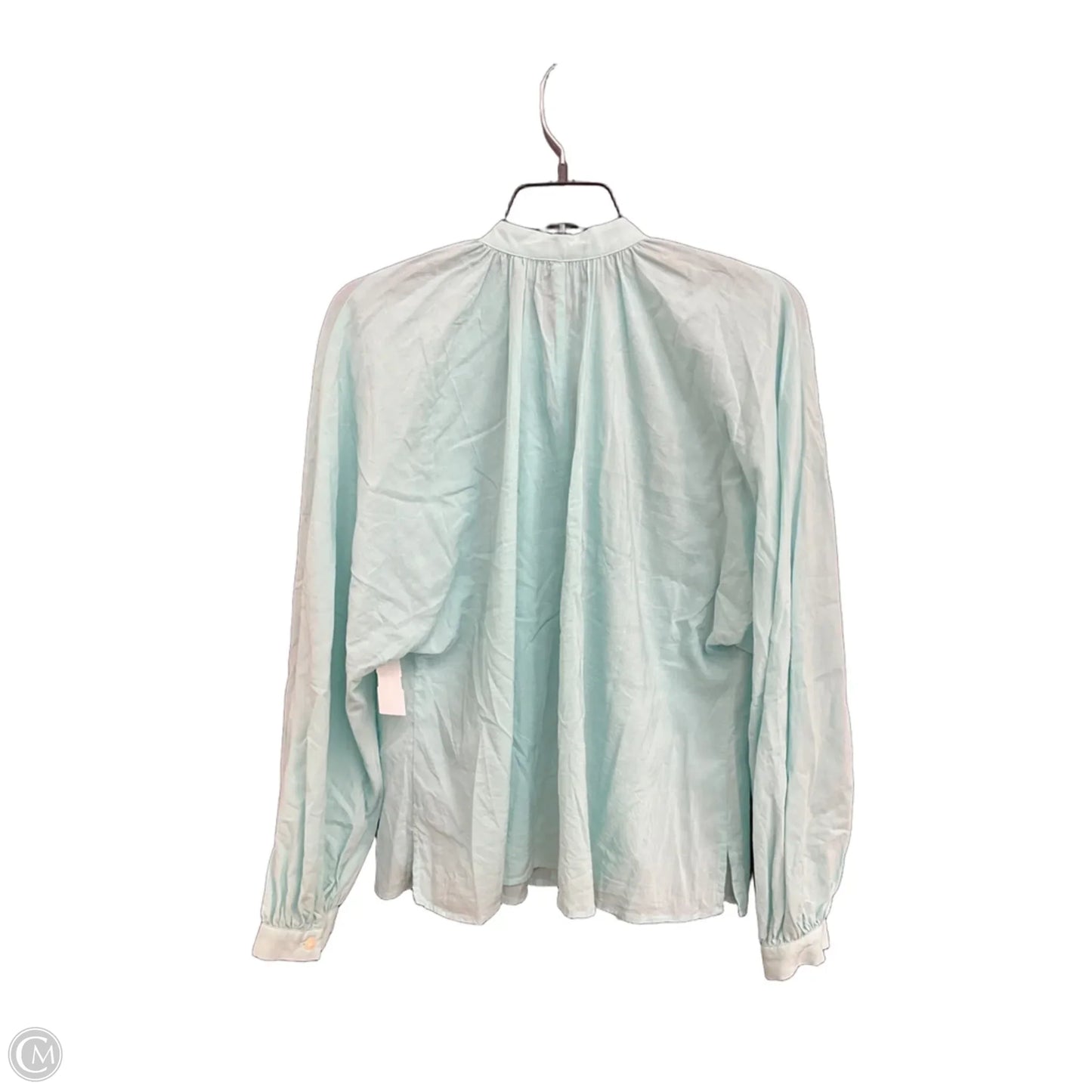 Top Long Sleeve By Loft In Blue, Size: S