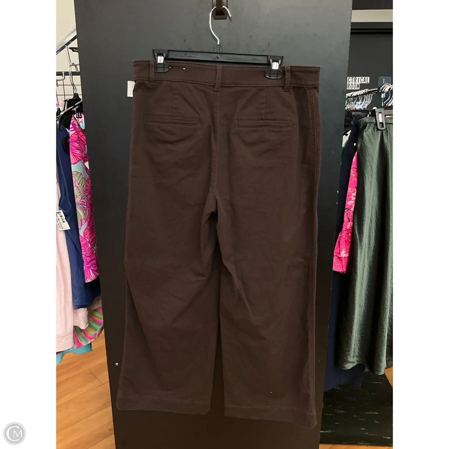 Pants Wide Leg By Loft In Brown, Size: M