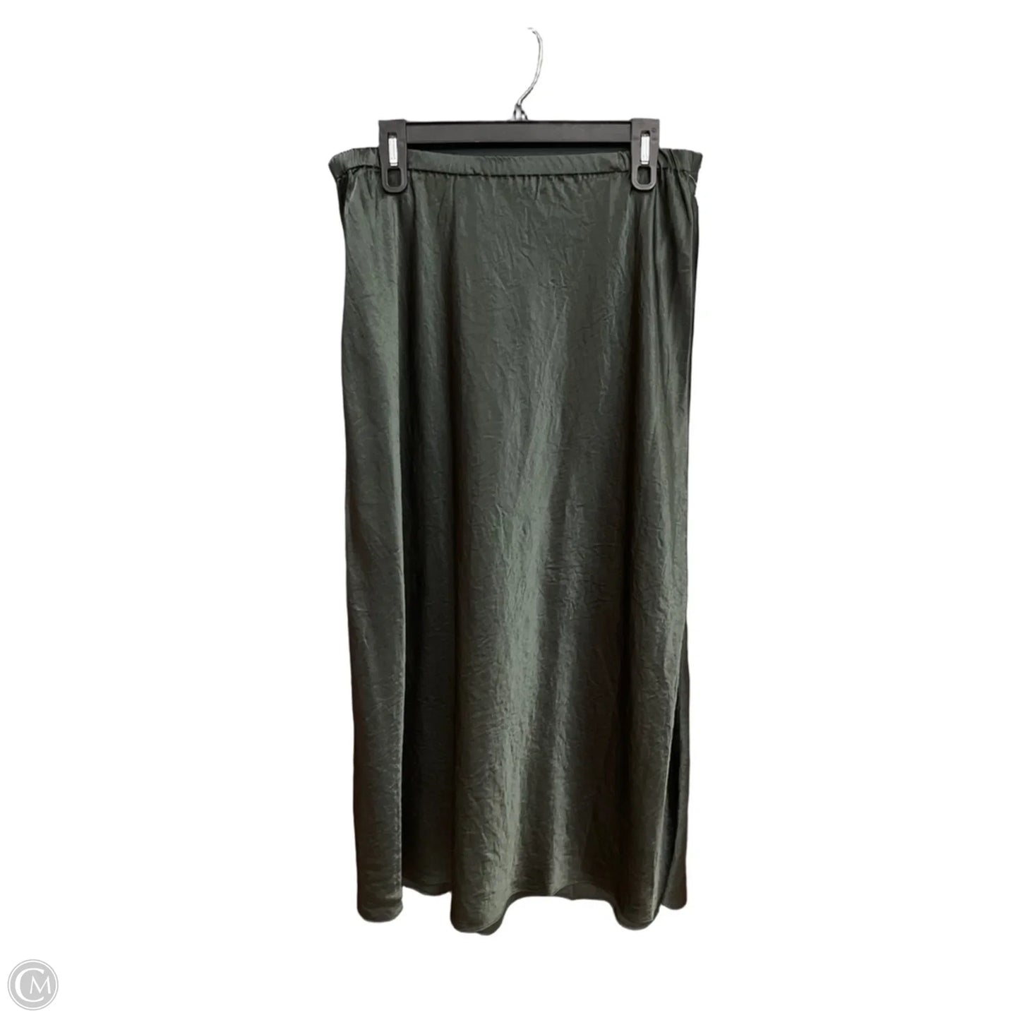 Skirt Maxi By Eileen Fisher In Green, Size: 10