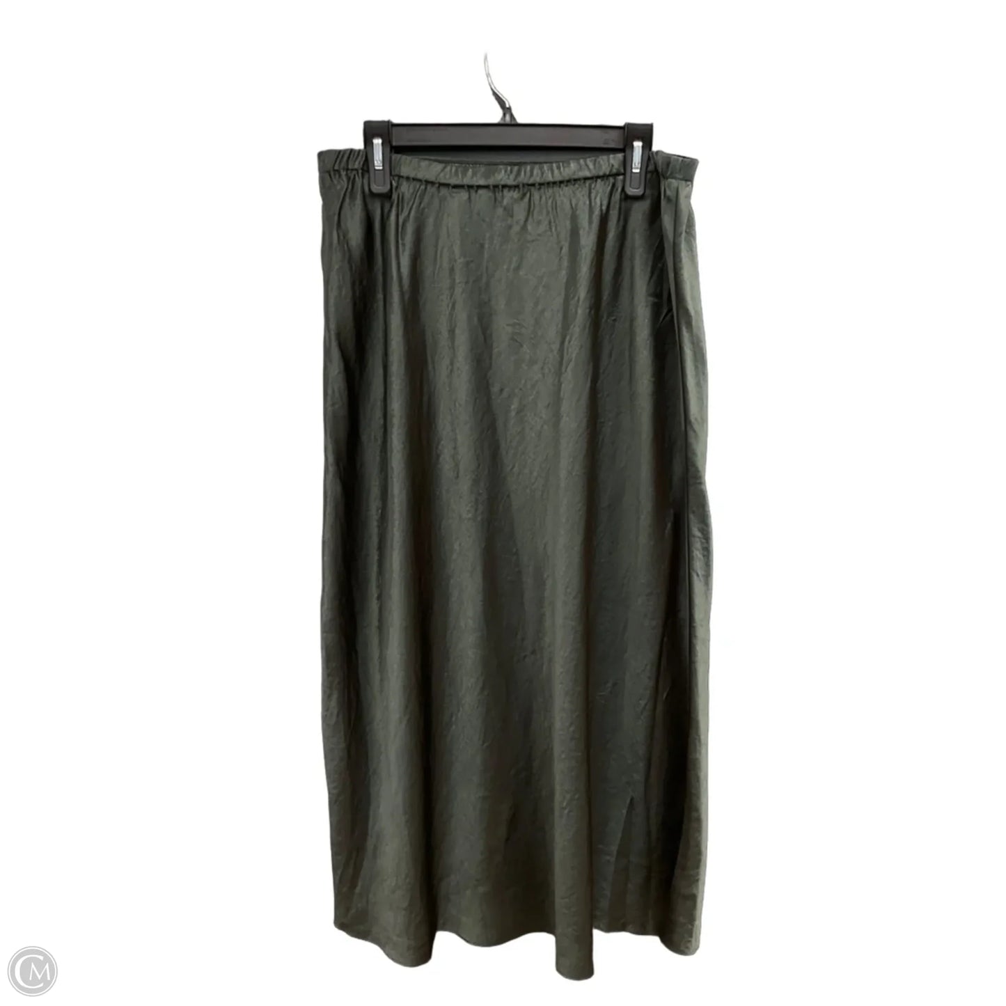 Skirt Maxi By Eileen Fisher In Green, Size: 10