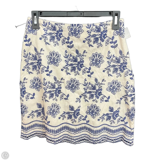 Skirt Mini & Short By Loft In Floral Print, Size: 0