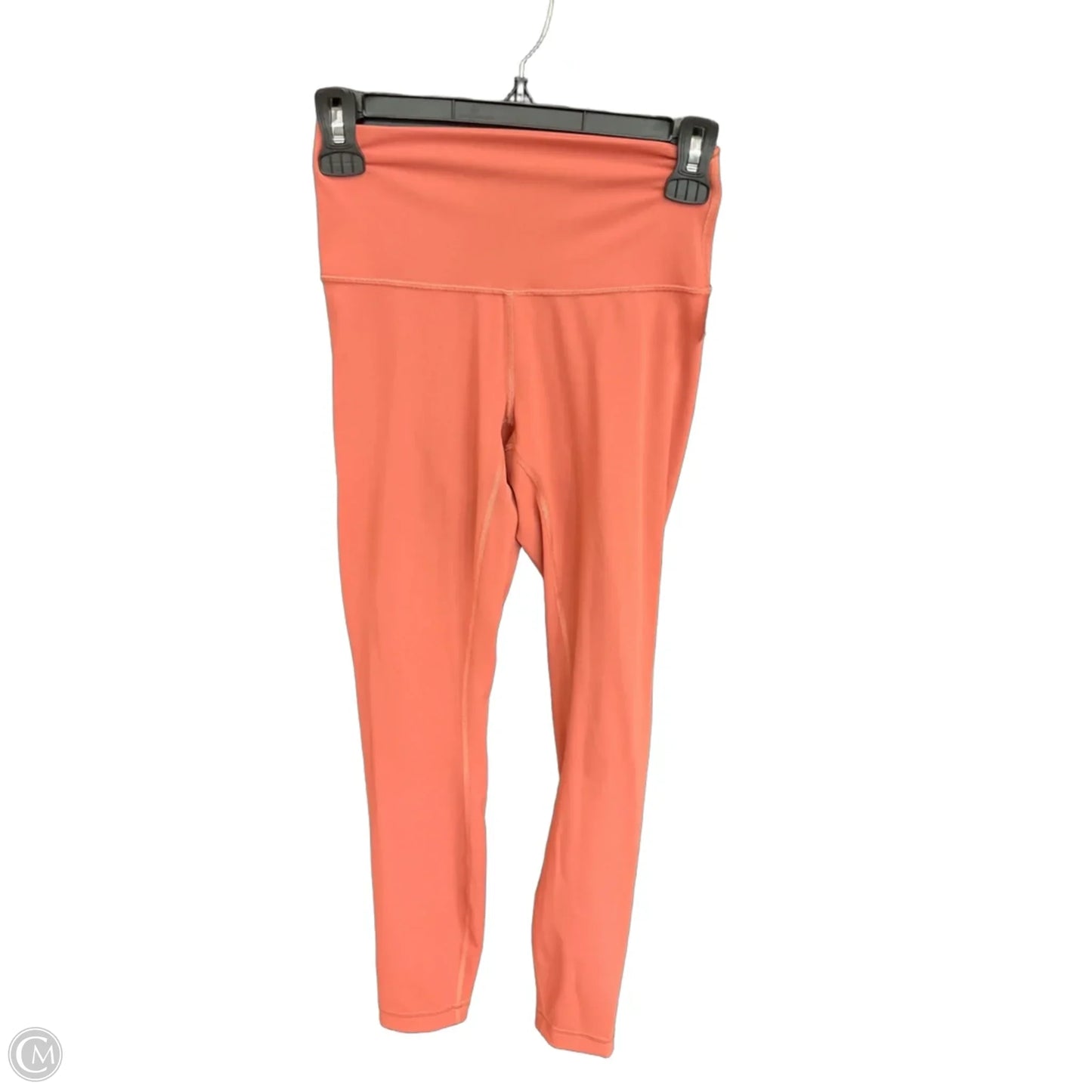 Athletic Leggings By Lululemon In Orange, Size: 4