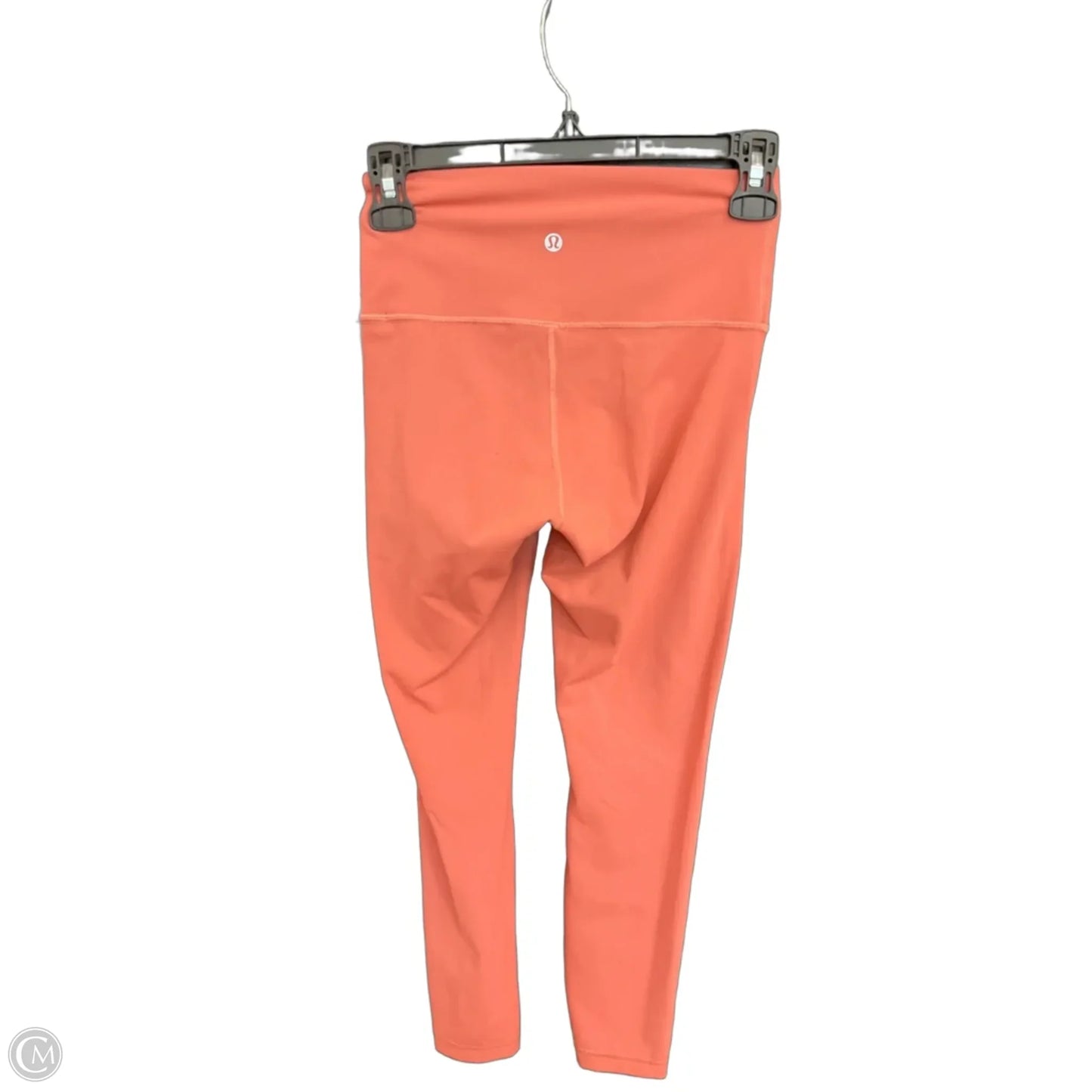 Athletic Leggings By Lululemon In Orange, Size: 4