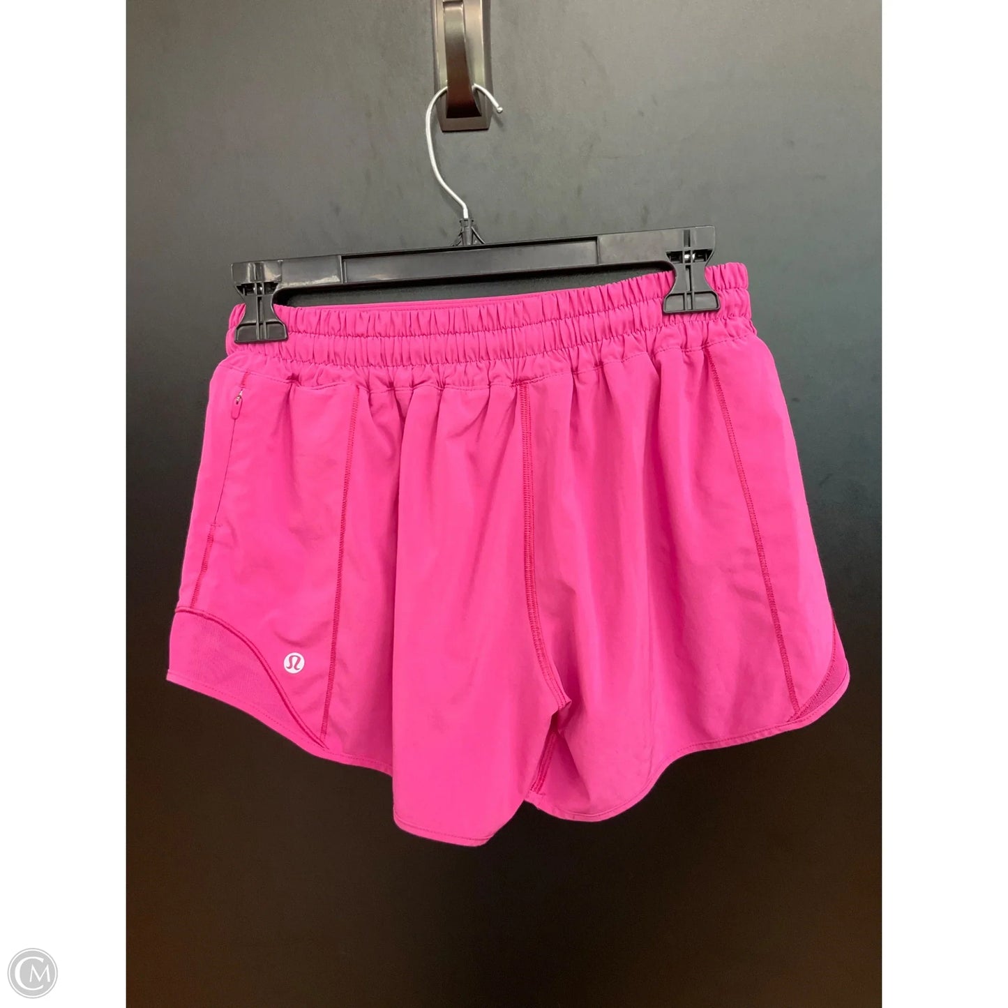 Athletic Shorts By Lululemon In Pink, Size: 6