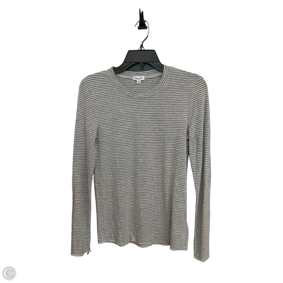 Top Long Sleeve By Splendid In Striped Pattern, Size: M