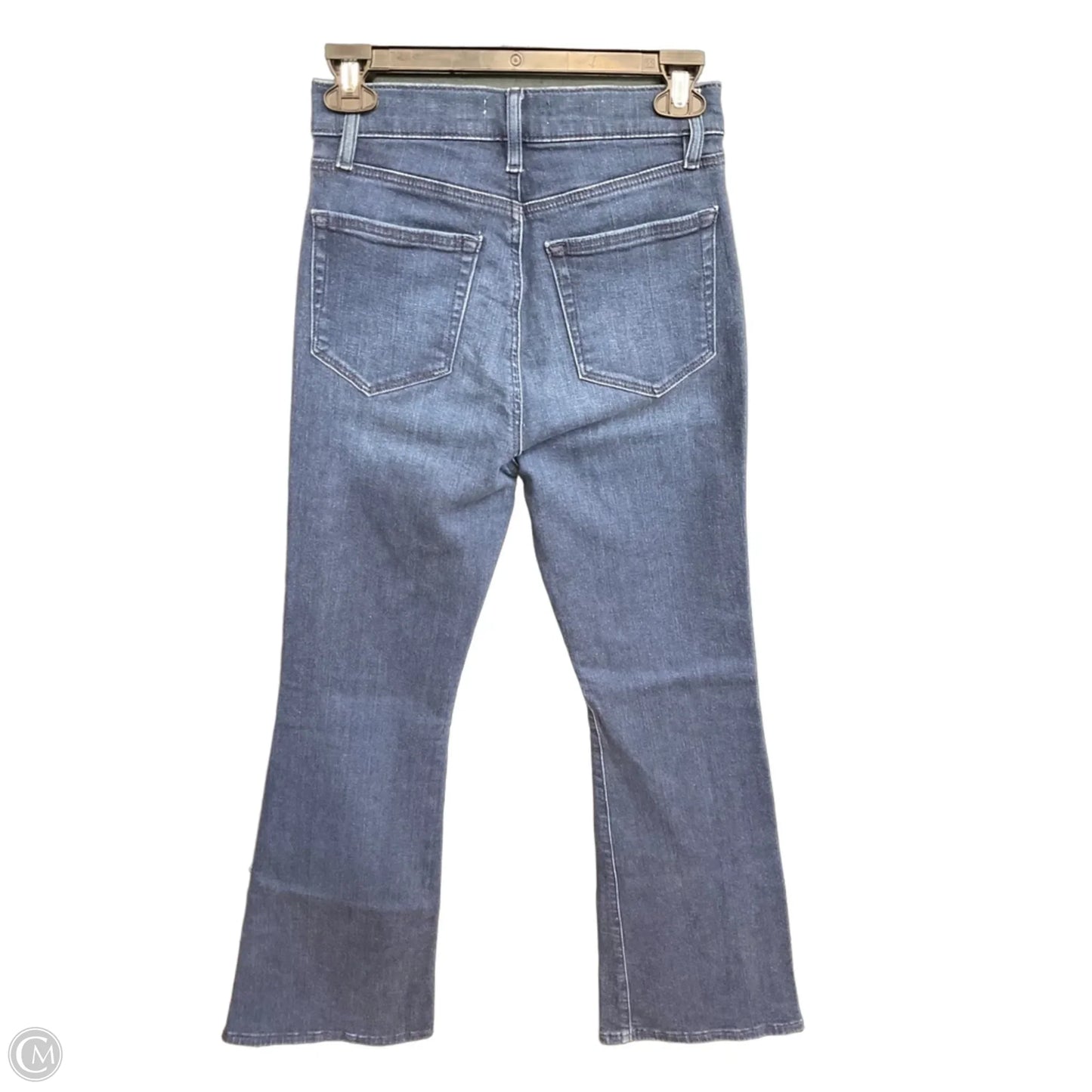 Jeans Flared By Loft In Blue Denim, Size: 2