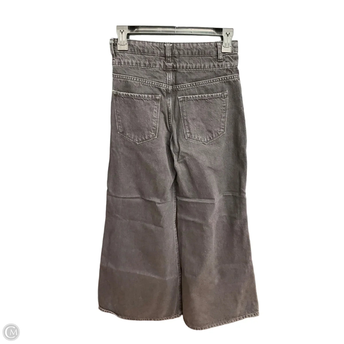 Jeans Cropped By Frame In Black, Size: 0