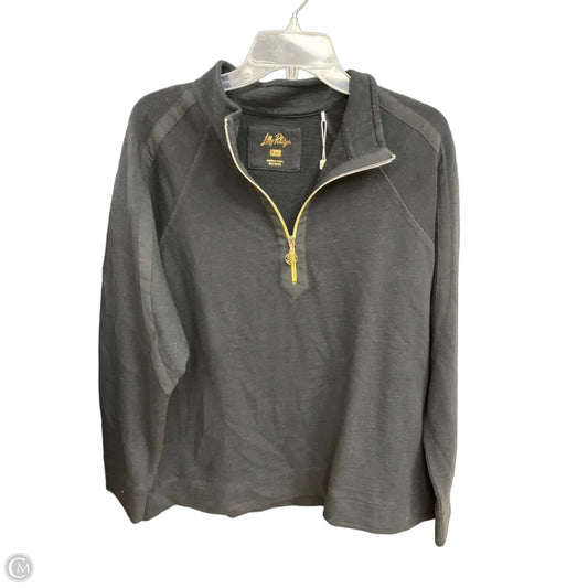 Sweatshirt Designer By Lilly Pulitzer In Black, Size: Xxl