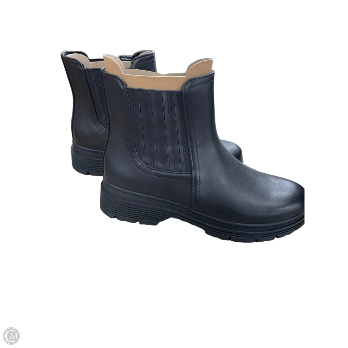 Boots Ankle Flats By Boc In Black, Size: 8.5
