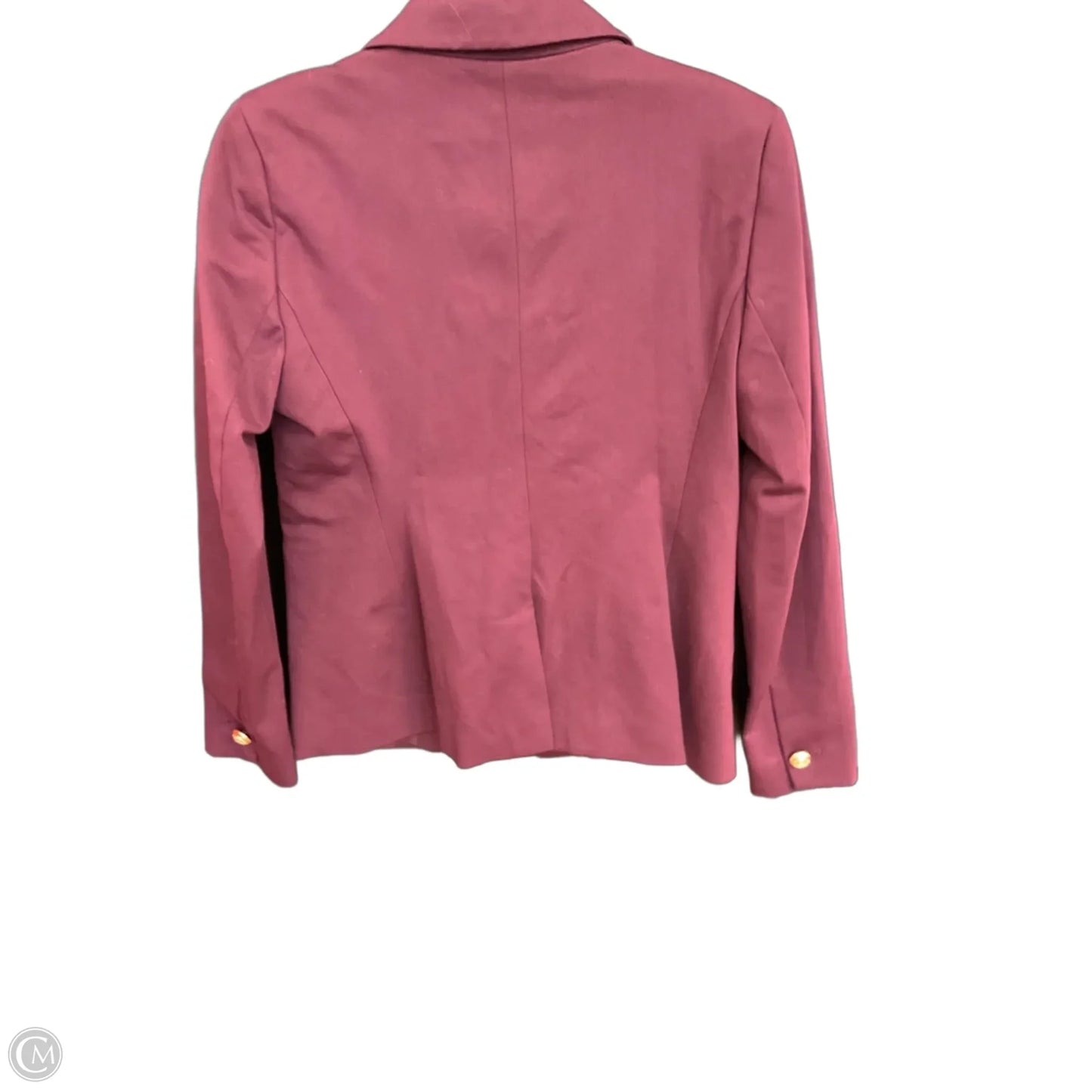 Blazer By Ann Taylor In Maroon, Size: Xs