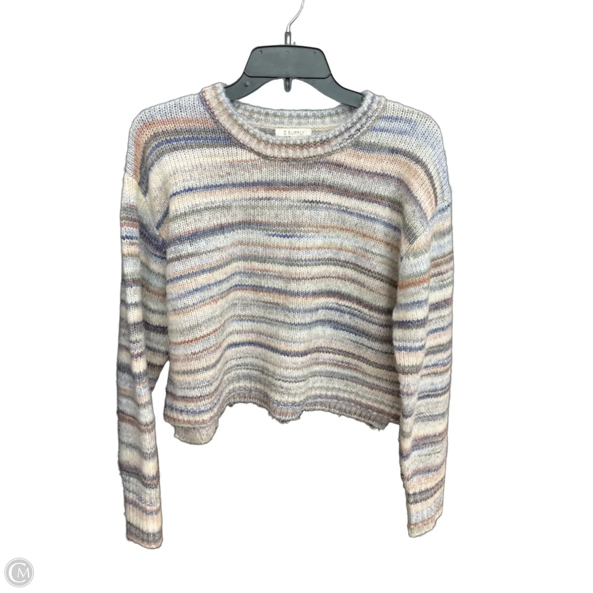 Sweater By Z Supply In Striped Pattern, Size: S