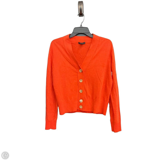 Cardigan By J. Crew In Orange, Size: M