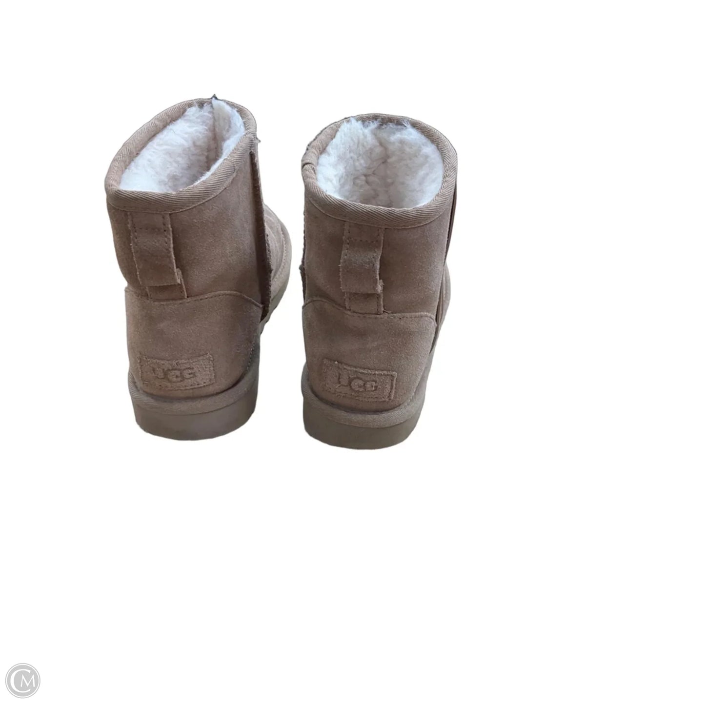 Boots Designer By Ugg In Brown, Size: 8