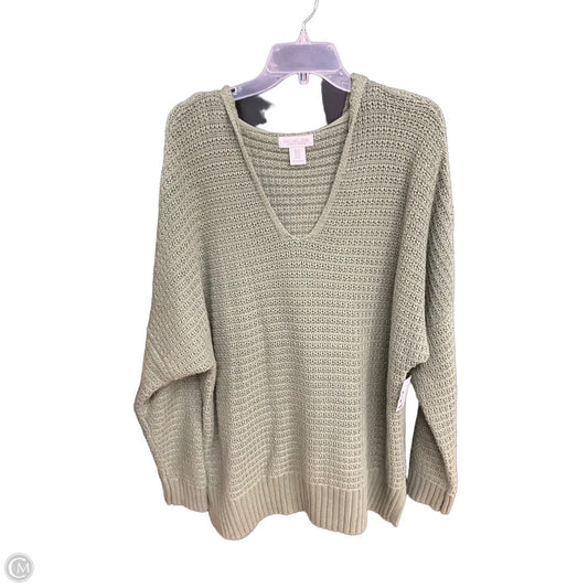 Sweater By Rachel Zoe In Green, Size: 1x