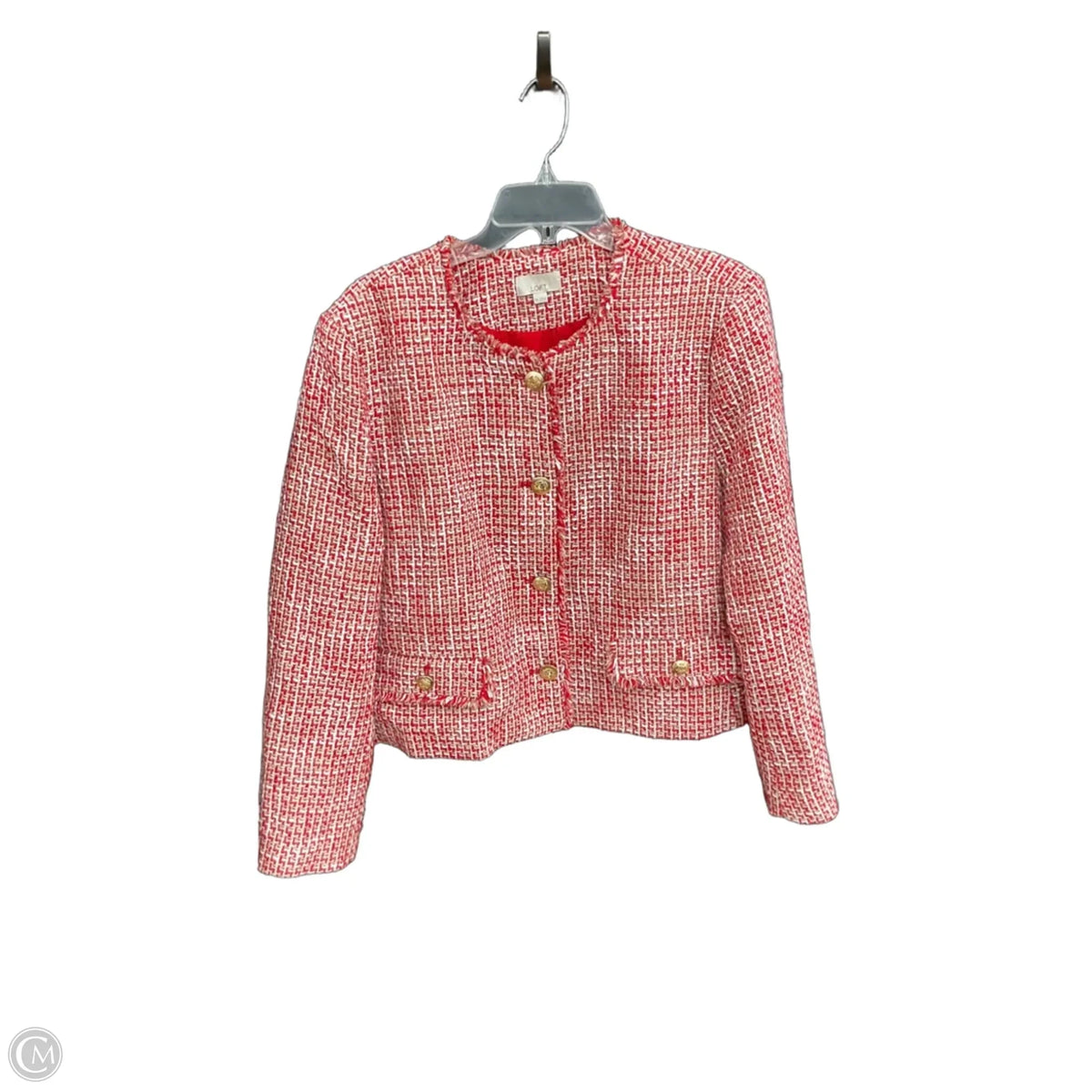Blazer By Loft In Red, Size: Xxl
