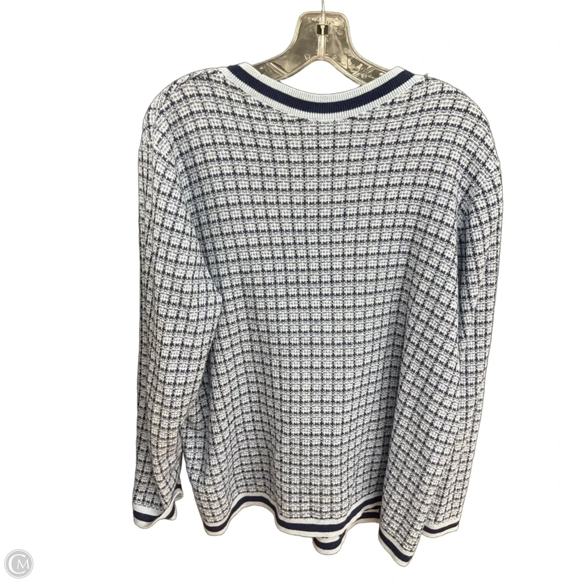 Cardigan By Talbots In Blue, Size: 1x