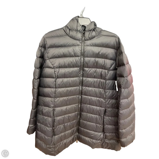 Coat Puffer & Quilted By Eddie Bauer In Black, Size: 2x