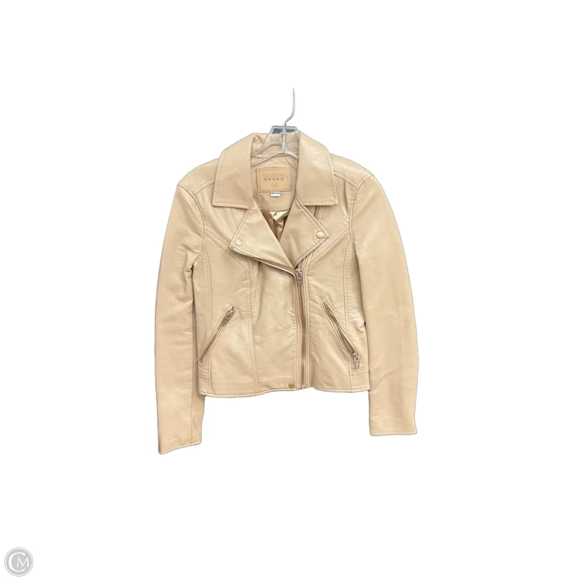 Jacket Moto Leather By Blanknyc In Tan, Size: Xs