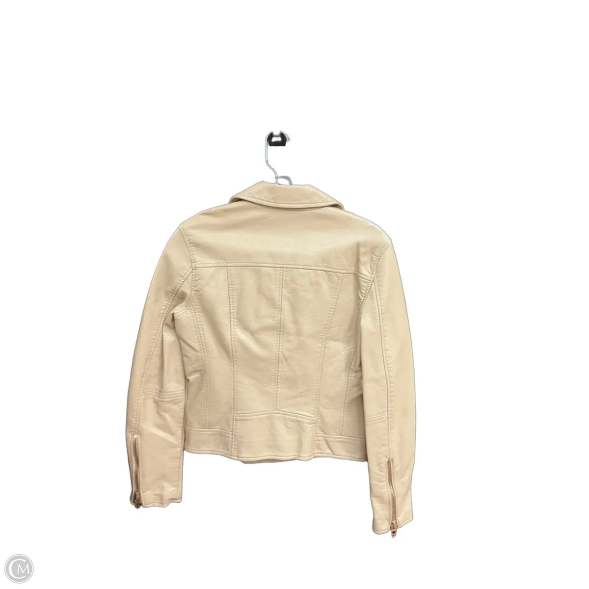Jacket Moto Leather By Blanknyc In Tan, Size: Xs