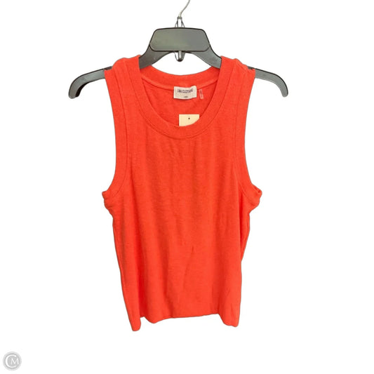 Top Sleeveless By Lna In Orange, Size: L