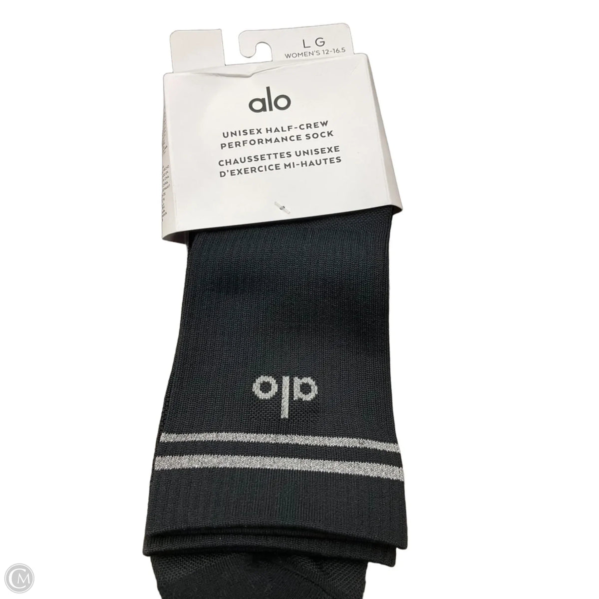 Socks By Alo In Black, Size: 12