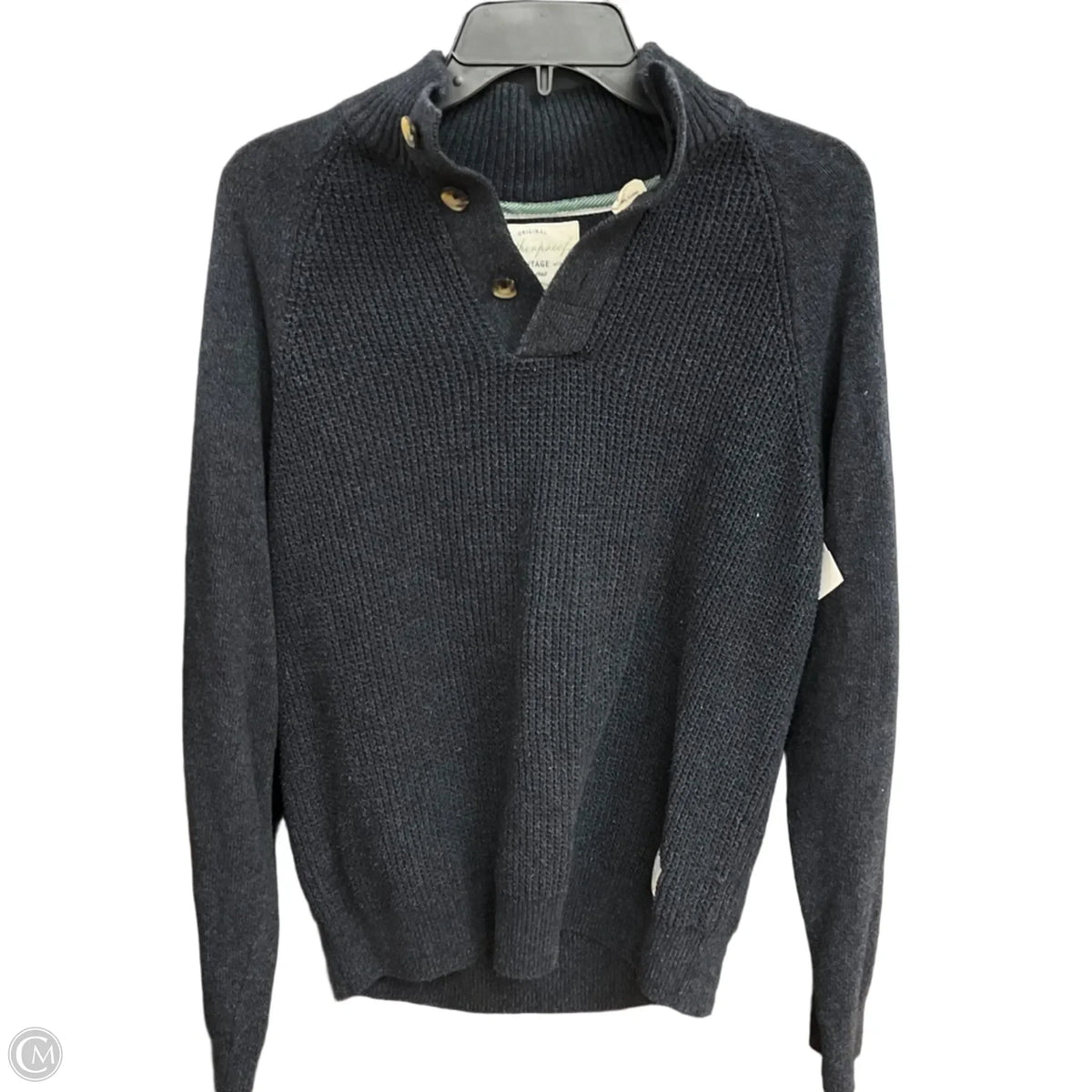 Sweater By Weatherproof In Blue, Size: M