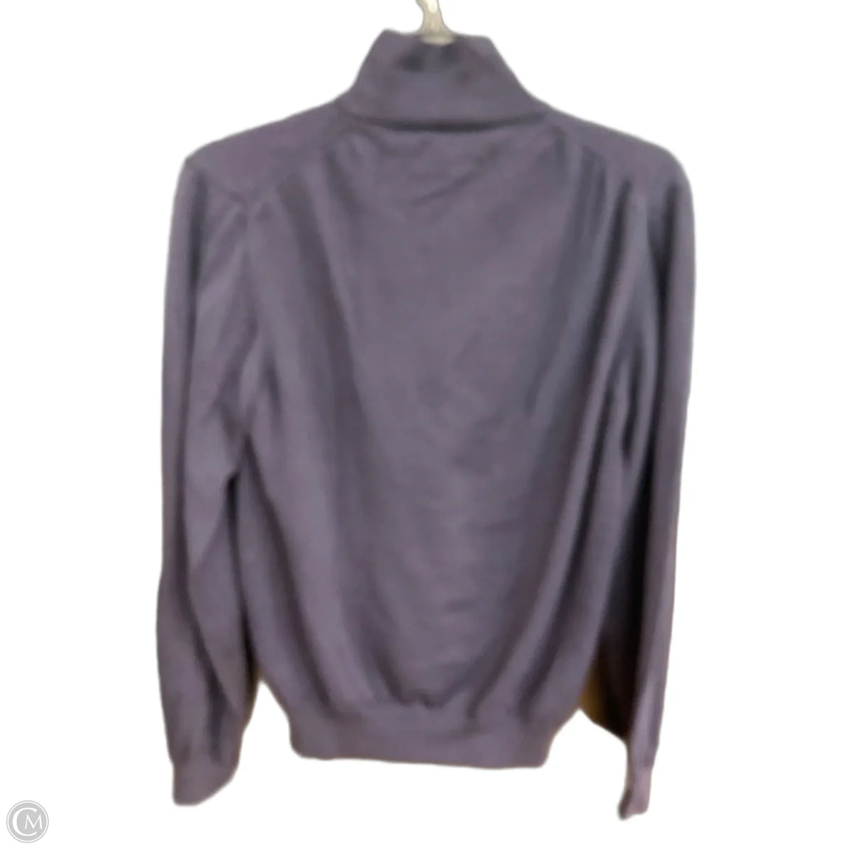 Top Long Sleeve By Cmc In Blue, Size: L