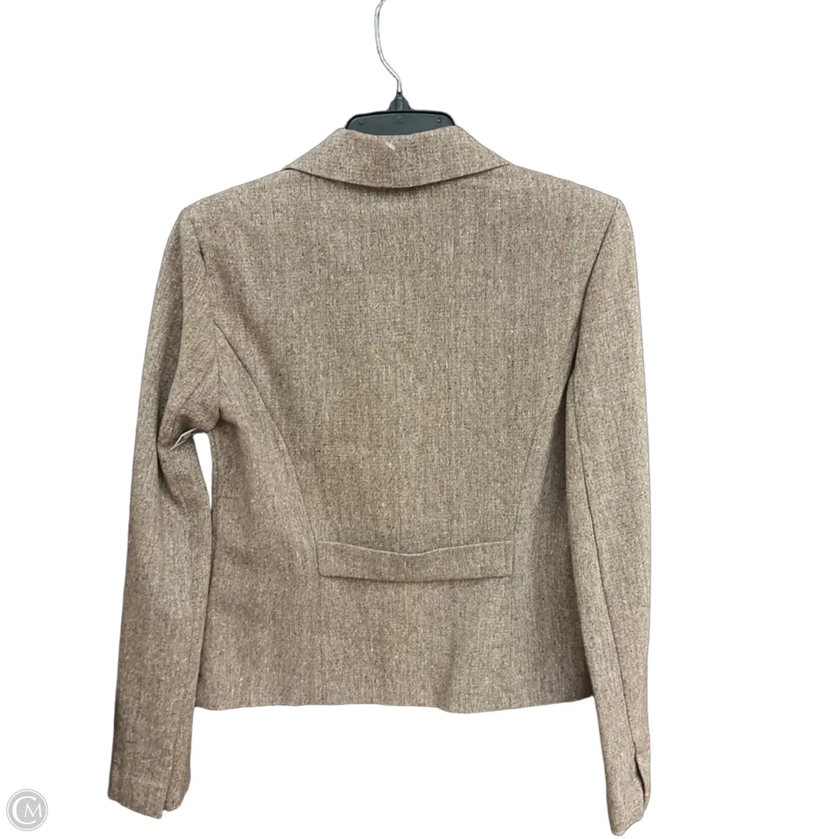 Blazer By Clothes Mentor In Brown, Size: L